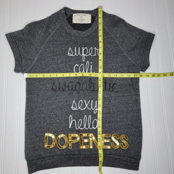 Bow & Drape Super Cali Swagalistic Sexy Hella Dopeness Short Sleeve S - Picture 11 of 11